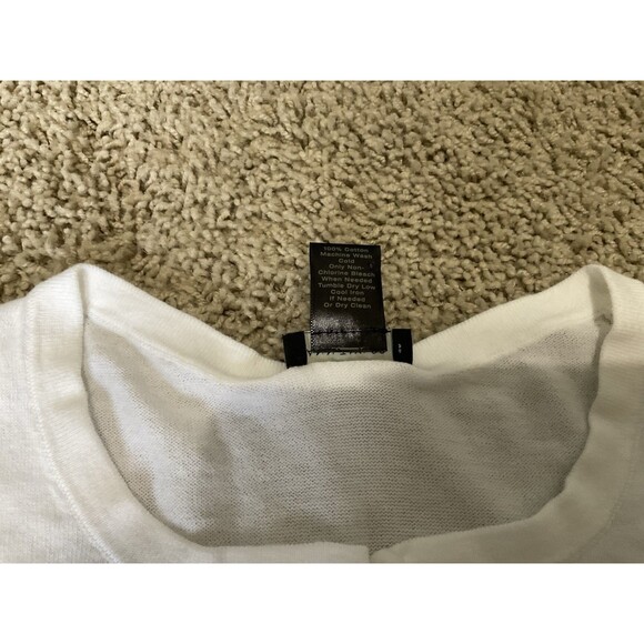 Ann Taylor, Women’s, 3/4 Sleeve Cardigan Sweater, Ivory, Size: L - Picture 6 of 7